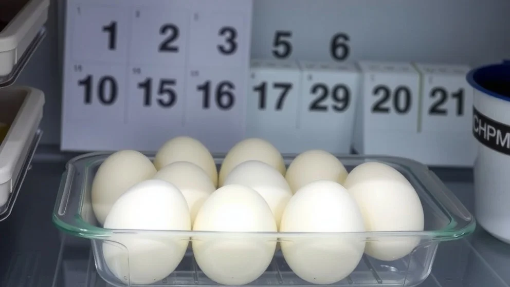 Hur länge håller kokta ägg i kylen