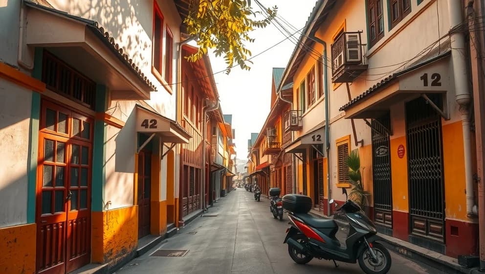 Rollistan i en gång i Phuket